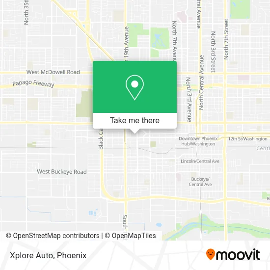 Xplore Auto map