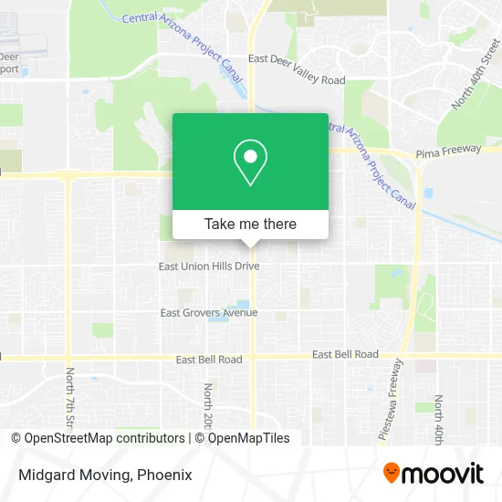 Midgard Moving map
