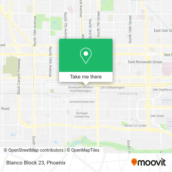 Blanco Block 23 map