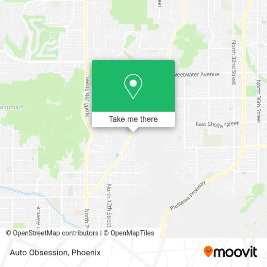 Auto Obsession map