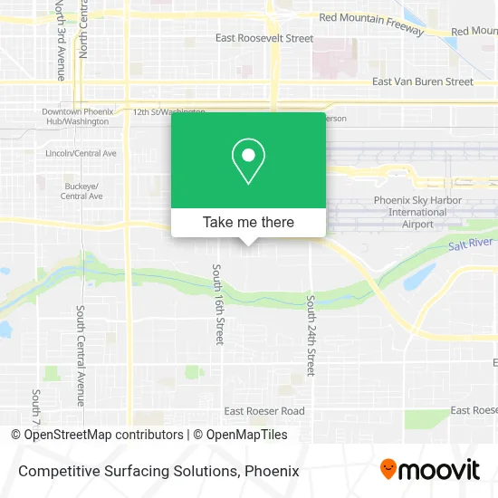 Competitive Surfacing Solutions map