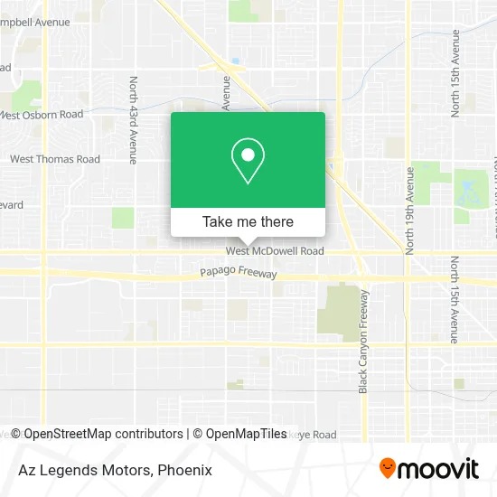 Az Legends Motors map