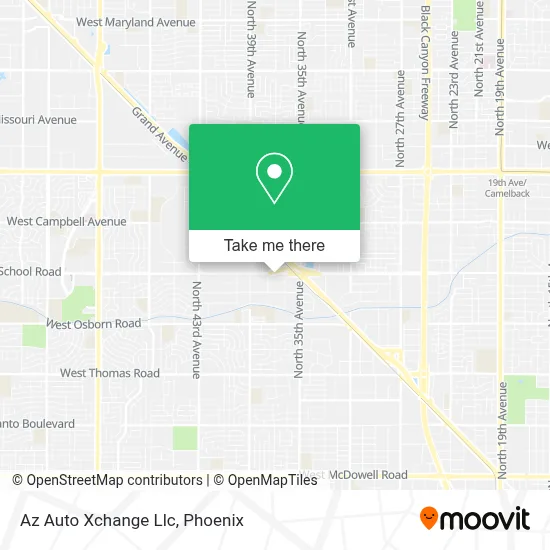 Az Auto Xchange Llc map