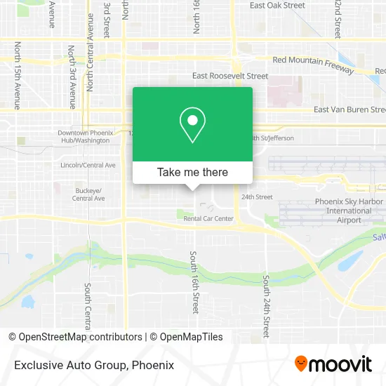 Exclusive Auto Group map