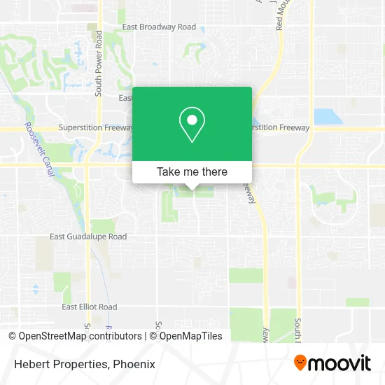 Hebert Properties map