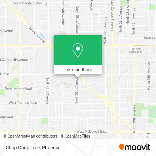 Chop Chop Tree map