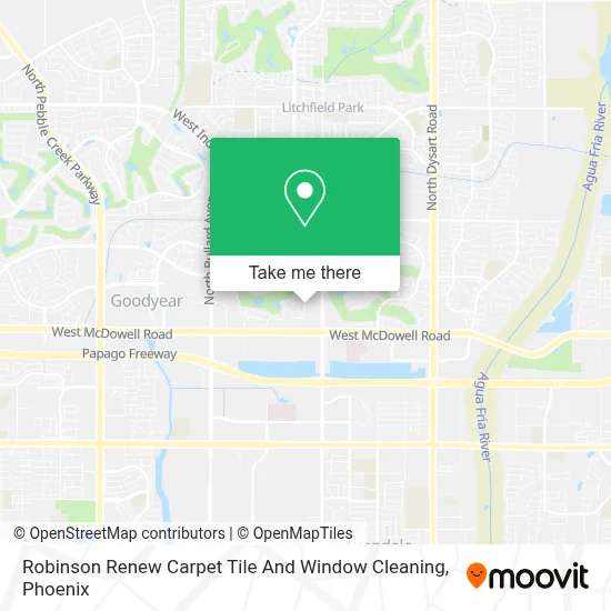 Robinson Renew Carpet Tile And Window Cleaning map