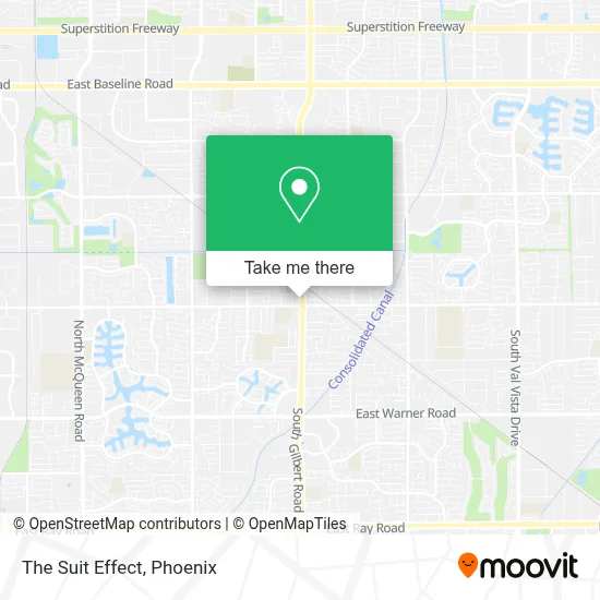 The Suit Effect map