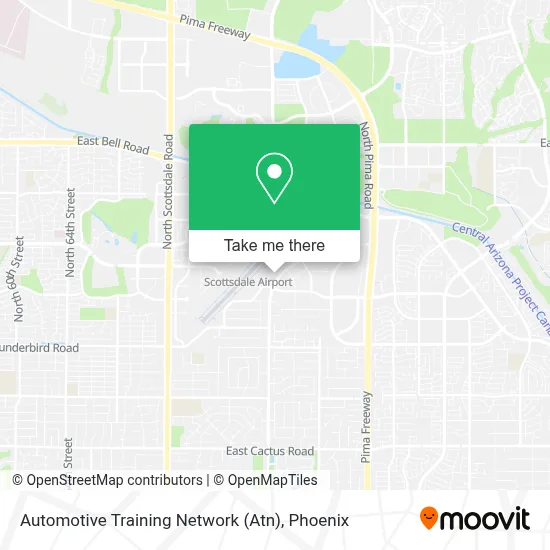 Automotive Training Network (Atn) map