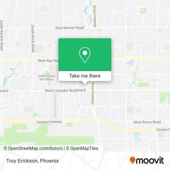 Troy Erickson map