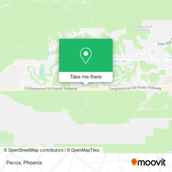 Pecos map