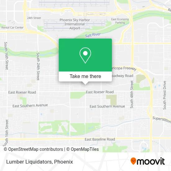 Lumber Liquidators map
