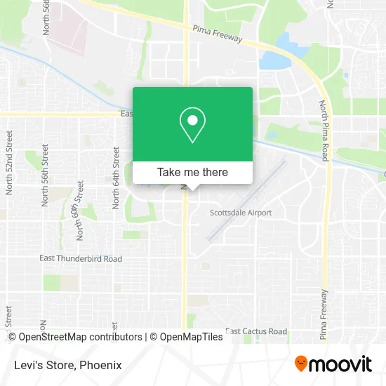 Levi's Store map