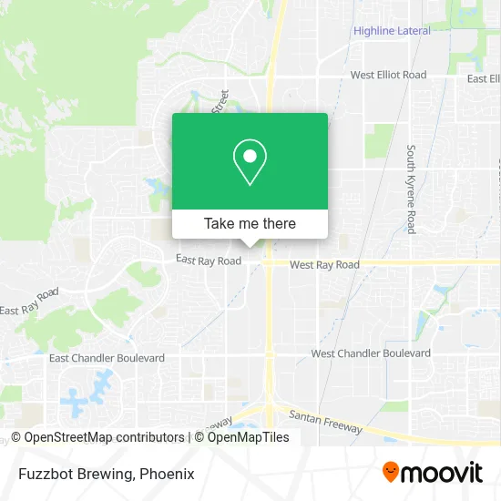 Fuzzbot Brewing map