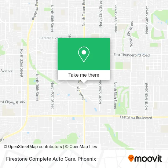 Firestone Complete Auto Care map
