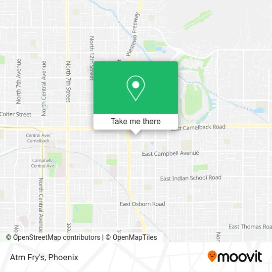 Atm Fry's map