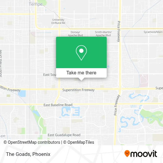 The Goads map