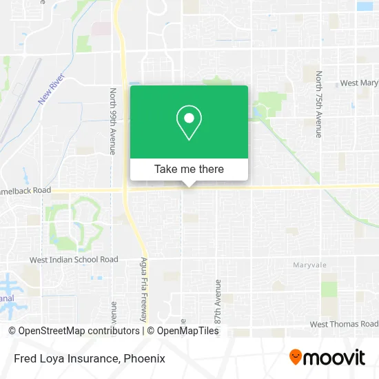 Fred Loya Insurance map