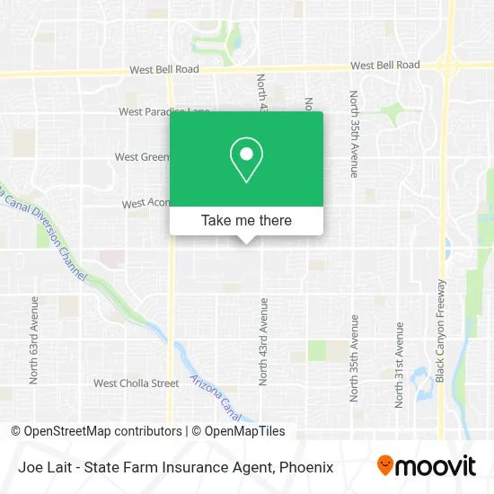 Joe Lait - State Farm Insurance Agent map