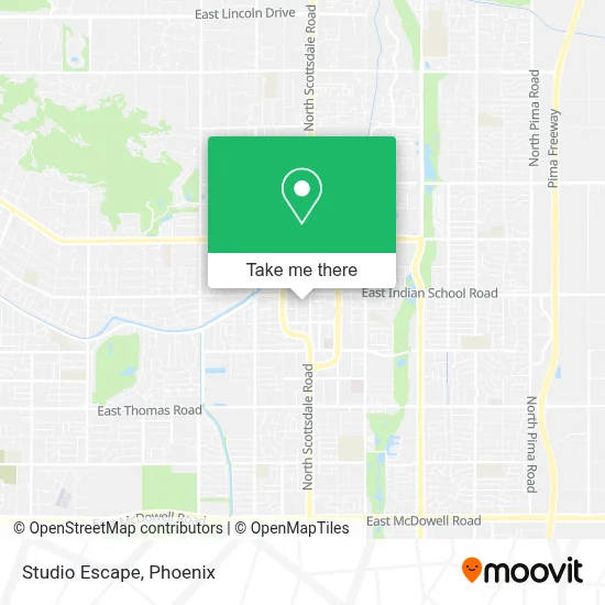 Studio Escape map