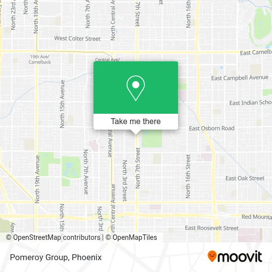 Pomeroy Group map