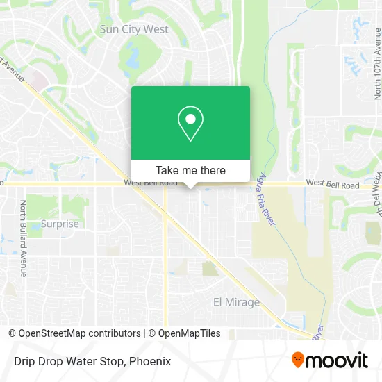 Drip Drop Water Stop map