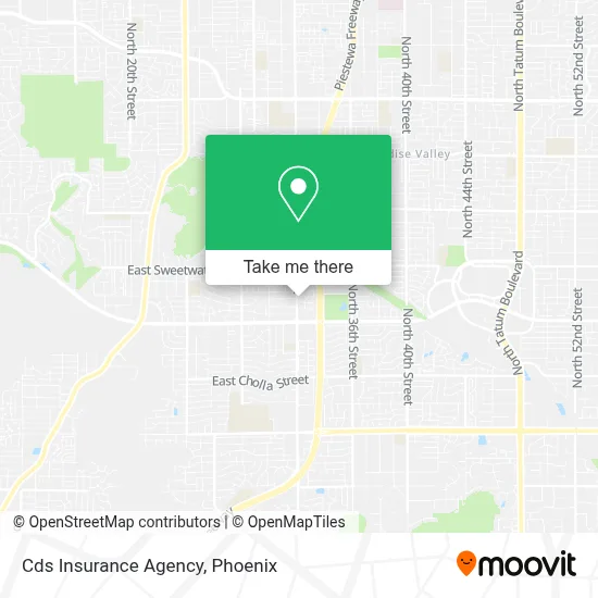 Cds Insurance Agency map
