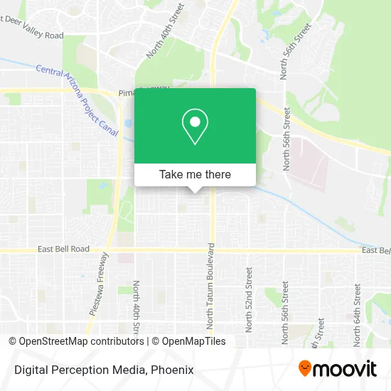 Digital Perception Media map