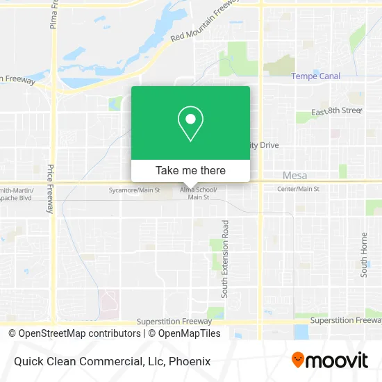 Quick Clean Commercial, Llc map
