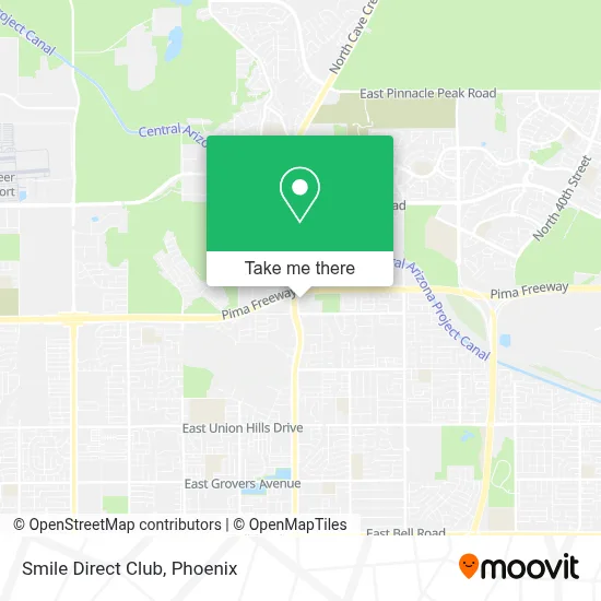Smile Direct Club map