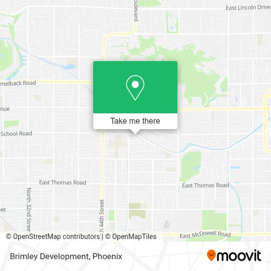 Brimley Development map