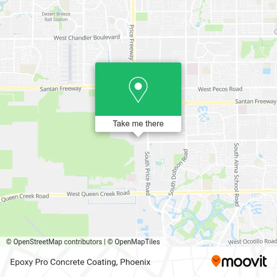 Epoxy Pro Concrete Coating map