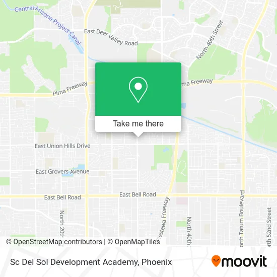 Sc Del Sol Development Academy map