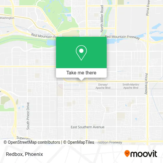 Redbox map