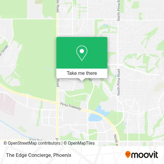 The Edge Concierge map