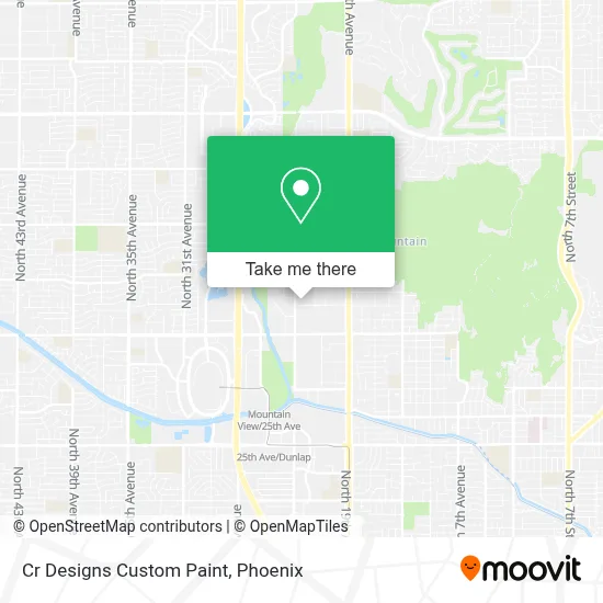 Cr Designs Custom Paint map