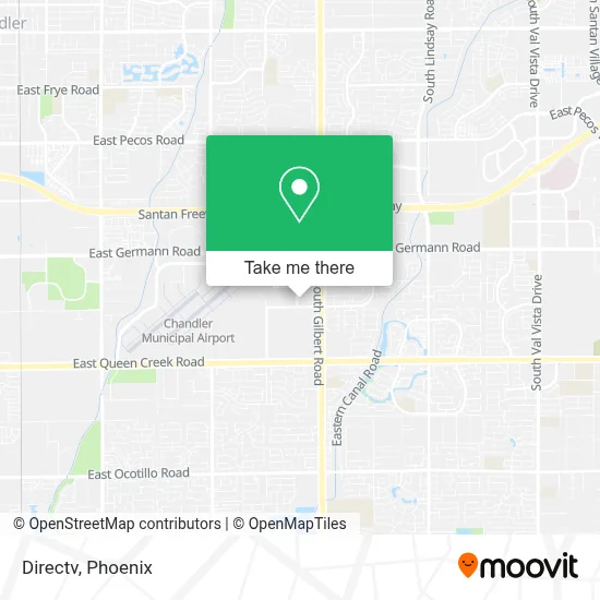 Directv map
