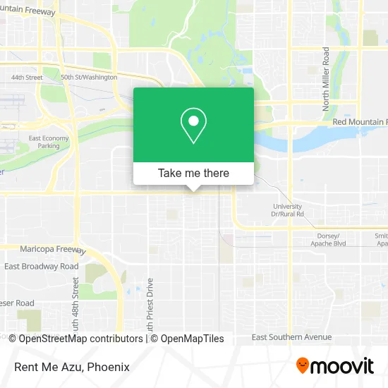 Rent Me Azu map