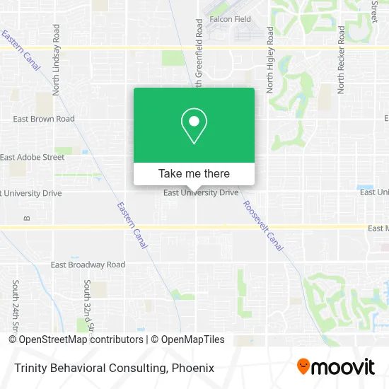 Trinity Behavioral Consulting map