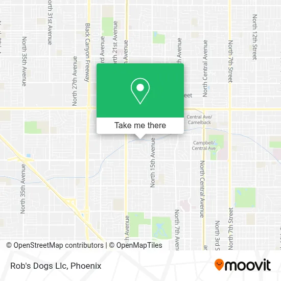 Rob's Dogs Llc map