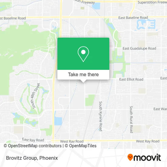 Brovitz Group map
