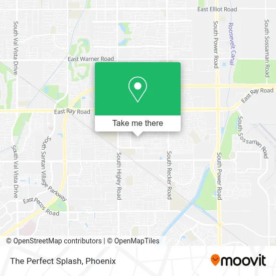 The Perfect Splash map