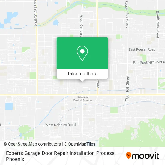 Experts Garage Door Repair Installation Process map