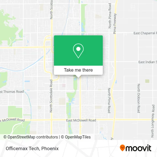 Officemax Tech map