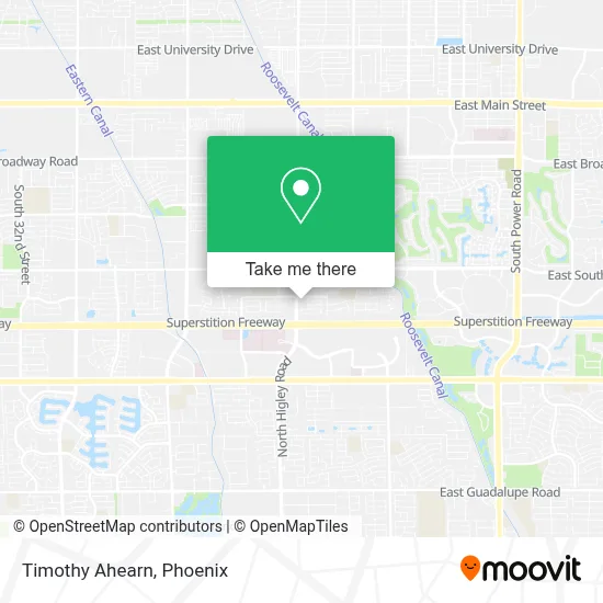 Timothy Ahearn map
