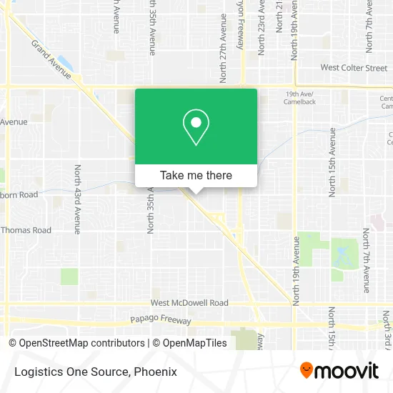 Logistics One Source map