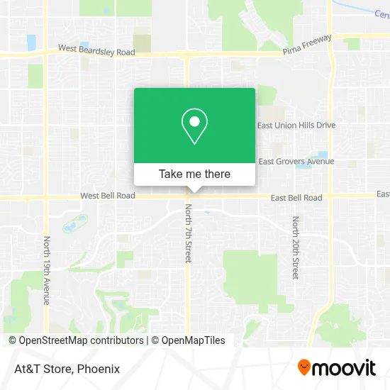 At&T Store map