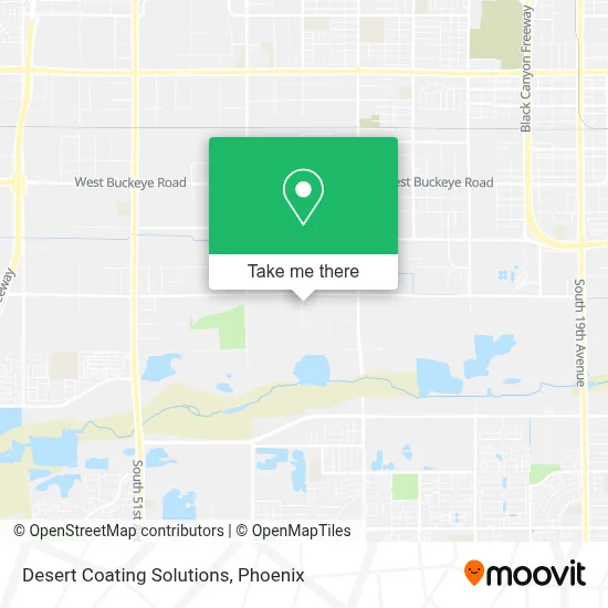 Desert Coating Solutions map