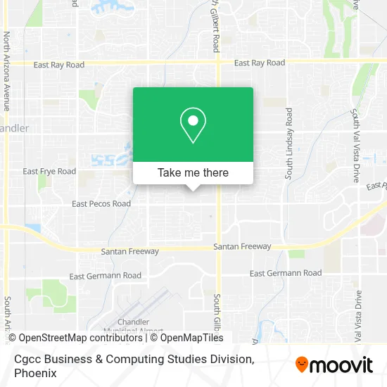 Cgcc Business & Computing Studies Division map