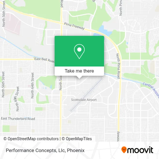Performance Concepts, Llc map